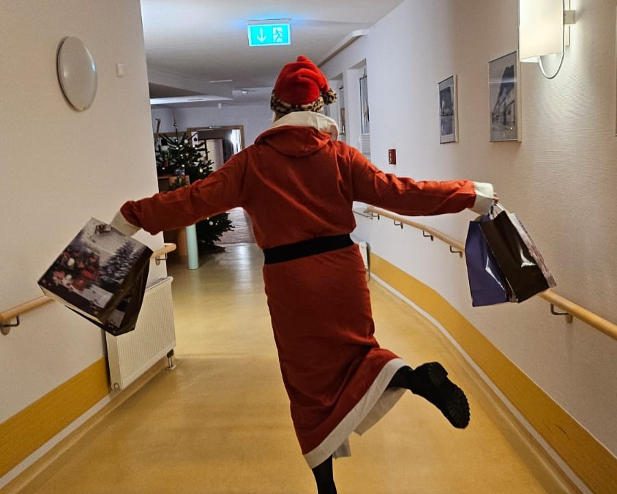 Weihnachtsfeier im Seniorenwohnpark „Blumeninsel“